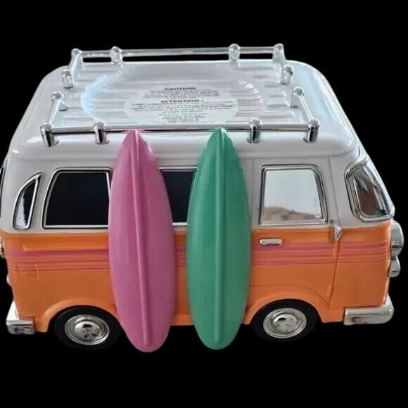 Bath & Body Works Surf Van 3-Wick Candle Holder + Wallflower Nightlight Lot 5 - Picture 2 of 12